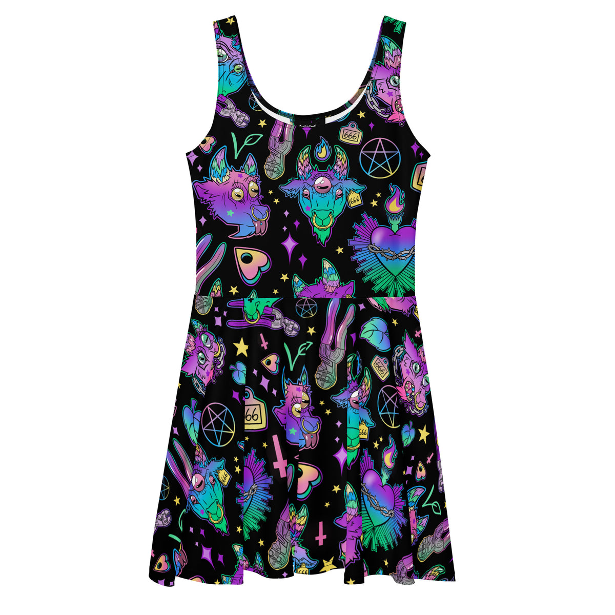 absinthe skater dress Alternative wedding dress