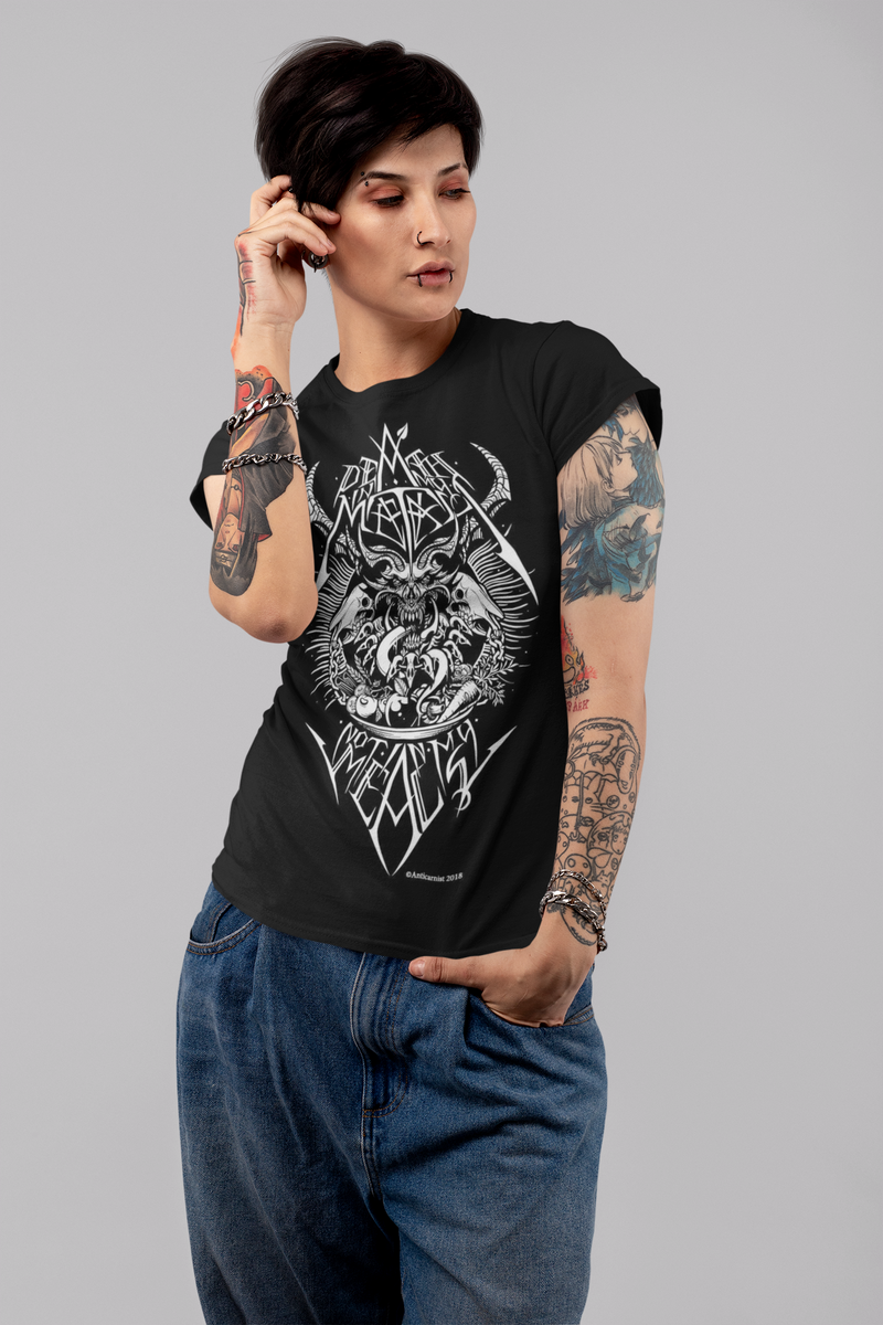 metal vegan shirt