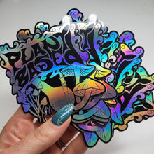 NEW 'Plant Based' Holographic Vinyl Sticker