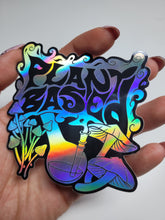'Plant Based' Holographic Vinyl Sticker