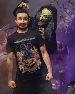 'Carve Pumpkins Not Animals' Unisex Vegan T-shirt