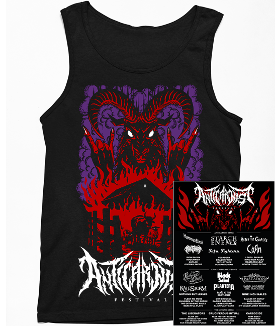Women's 'Anticarnist Festival' Vegan Tank