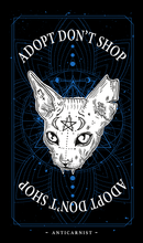 'Adopt Don't Shop' Unisex Vegan T-shirt