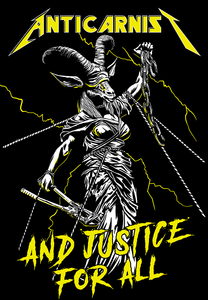 'Justice For All' Unisex Vegan T-Shirt