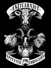 'Appetite For Compassion' Unisex Vegan T-shirt