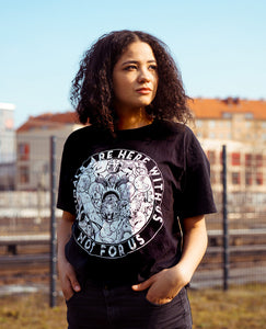 'Here With Us' Unisex Vegan T-shirt
