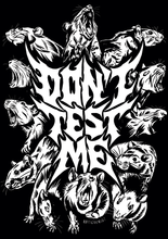 'Don't Test Me [Rats]' Unisex Vegan T-shirt
