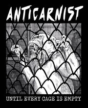 'Until Every Cage is Empty' Unisex Vegan T-shirt