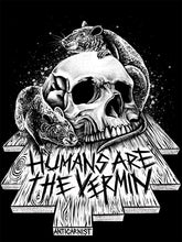 'Humans Are The Vermin [Rats]' Unisex Long Sleeve Tee