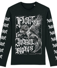 'Fight For Animal Rights' Unisex Long Sleeve T-Shirt