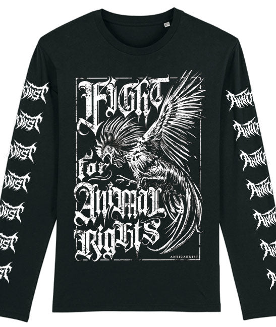 'Fight For Animal Rights' Unisex Long Sleeve T-Shirt