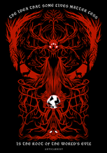 'The Root of All Evil' Unisex Vegan T-shirt