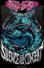 'Silence in Not Consent' Unisex Vegan T-shirt