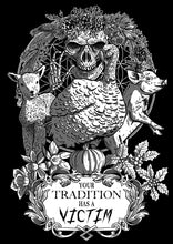 'Your Tradition Has a Victim' Vegan Sweater