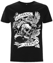 'Humans Are The Vermin (Rat & Pigeon Edition)' Unisex Organic T-Shirt