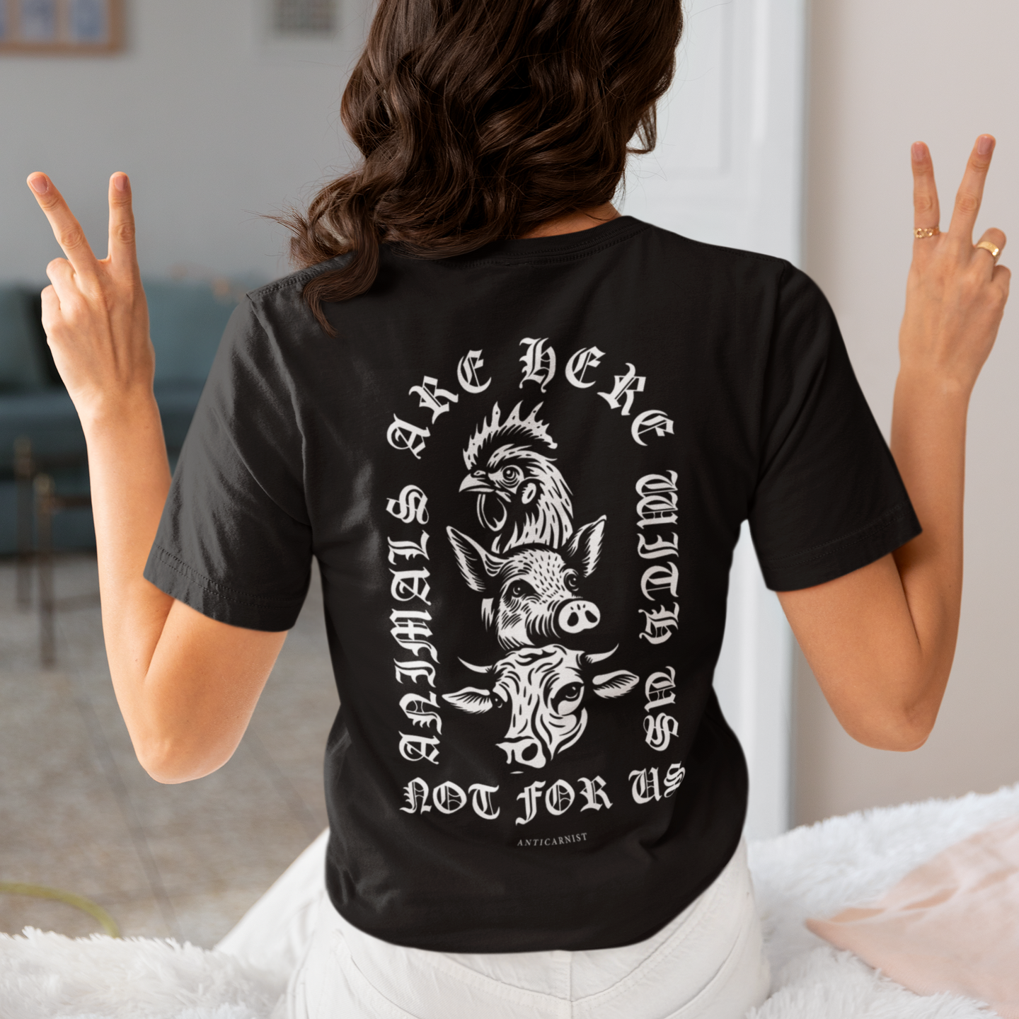 'Not For Us' Unisex Vegan T-shirt
