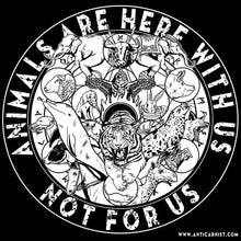 'Here With Us' Unisex Vegan T-shirt