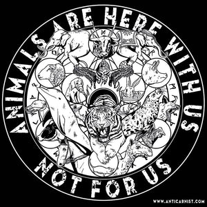 'Here With Us' Unisex Vegan T-shirt