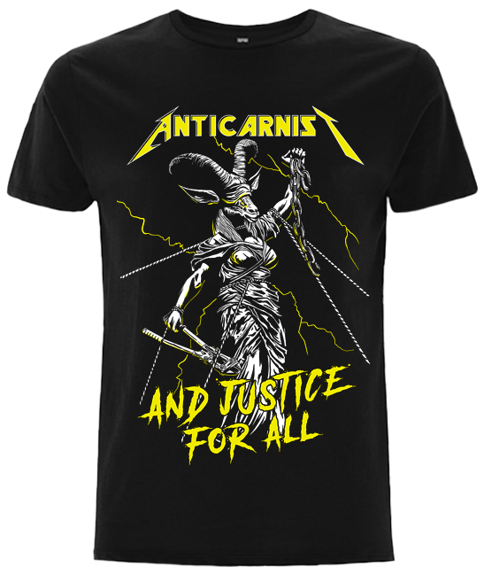 'Justice For All' Unisex Vegan T-Shirt