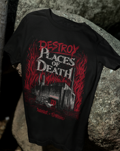 'DESTROY Places of Death' Unisex Vegan T-shirt