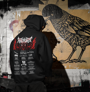 'Anticarnist Festival' Vegan Zip-up Hoodie