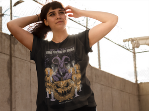 Women's Fit 'Carve Pumpkins Not Animals' Organic Vegan T-Shirt
