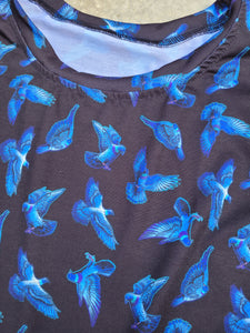 'Pigeon Chic' Crop Tee