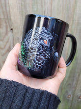 'Feed The Pigeons' Black Glossy Mug