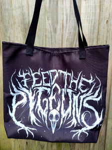 'Feed The Pigeons' Large Tote Bag