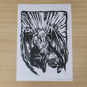 'Sacrifice Nothing' Linocut Print