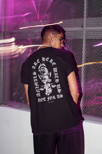 'Not For Us' Unisex Vegan T-shirt