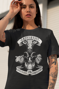 'Appetite For Compassion' Unisex Vegan T-Shirt