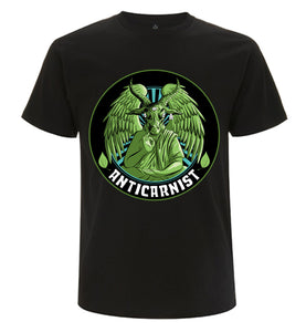 'Anticarnist Logo' Full Colour Unisex Vegan T-Shirt