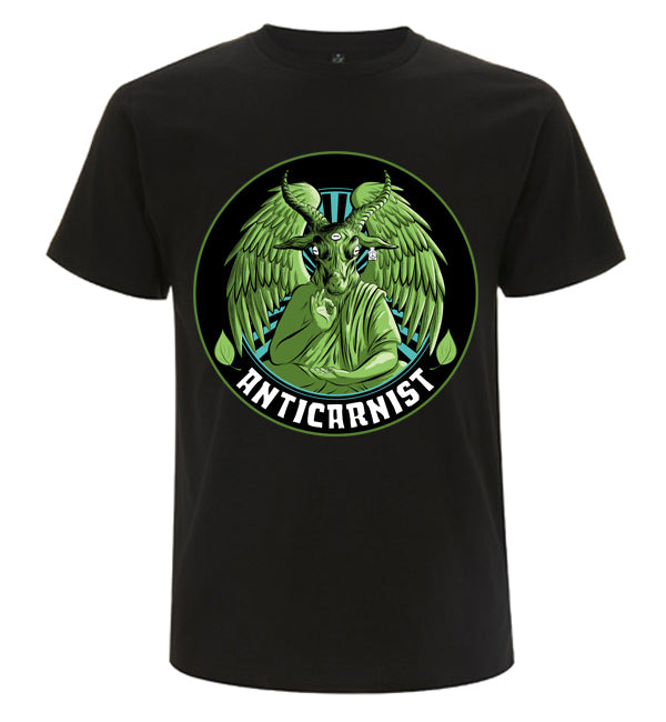 'Anticarnist Logo' Full Colour Unisex Vegan T-Shirt