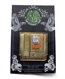 The Legend of Vegan Soft Enamel Pin