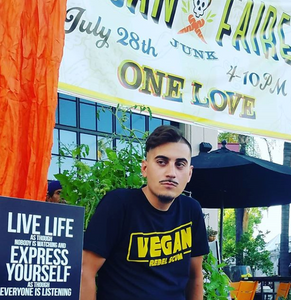 'Vegan Rebel Scum' Unisex Vegan T-shirt