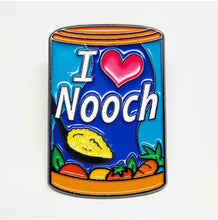 I Love Nooch Soft Enamel Pin