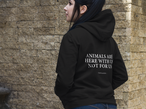 'Anticarnist Sanctuary' Vegan Pullover Hoodie - All Proceeds Go To Anticarnist Chicken Sanctuary!