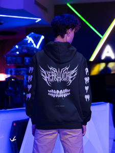 'Herbivore' Vegan Zip-up Hoodie
