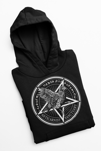 'Anticarnist Sanctuary' Vegan Pullover Hoodie - All Proceeds Go To Anticarnist Chicken Sanctuary!