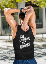 Men's 'Kill Workouts Not Animals' Vegan Gym Tank